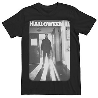 Men's Halloween 2 Michael Myers Faded Poster Tee