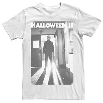 Men's Halloween 2 Michael Myers Faded Poster Tee