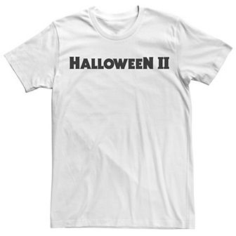 Men's Halloween 2 Simple Title Logo Tee