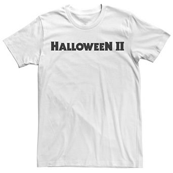 Men's Halloween 2 Simple Title Logo Tee
