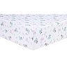 Trend Lab Owl Feathered Friends Jersey Fitted Crib Sheet