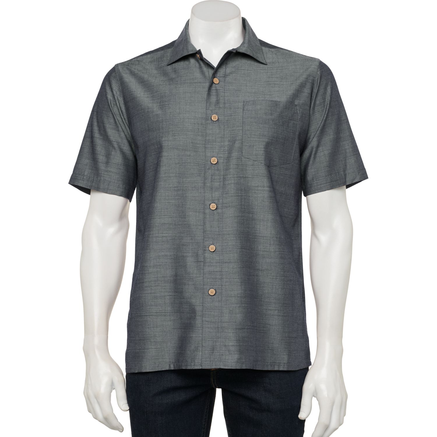 kohls men's short sleeve dress shirts