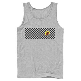 Men's Nickelodeon All That Left Chest Logo Paneled Checkers Graphic Tank Top