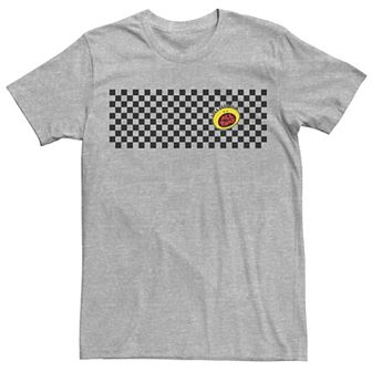 Men's Nickelodeon All That Left Chest Logo Paneled Checkers Graphic Tee