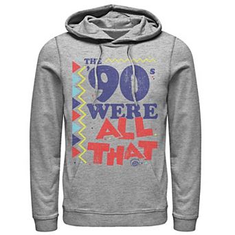 Men's Nickelodeon All That The Nineties Were Retro Poster Graphic Hoodie