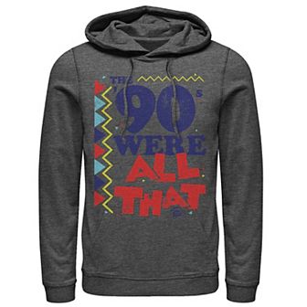 Men's Nickelodeon All That The Nineties Were Retro Poster Graphic Hoodie