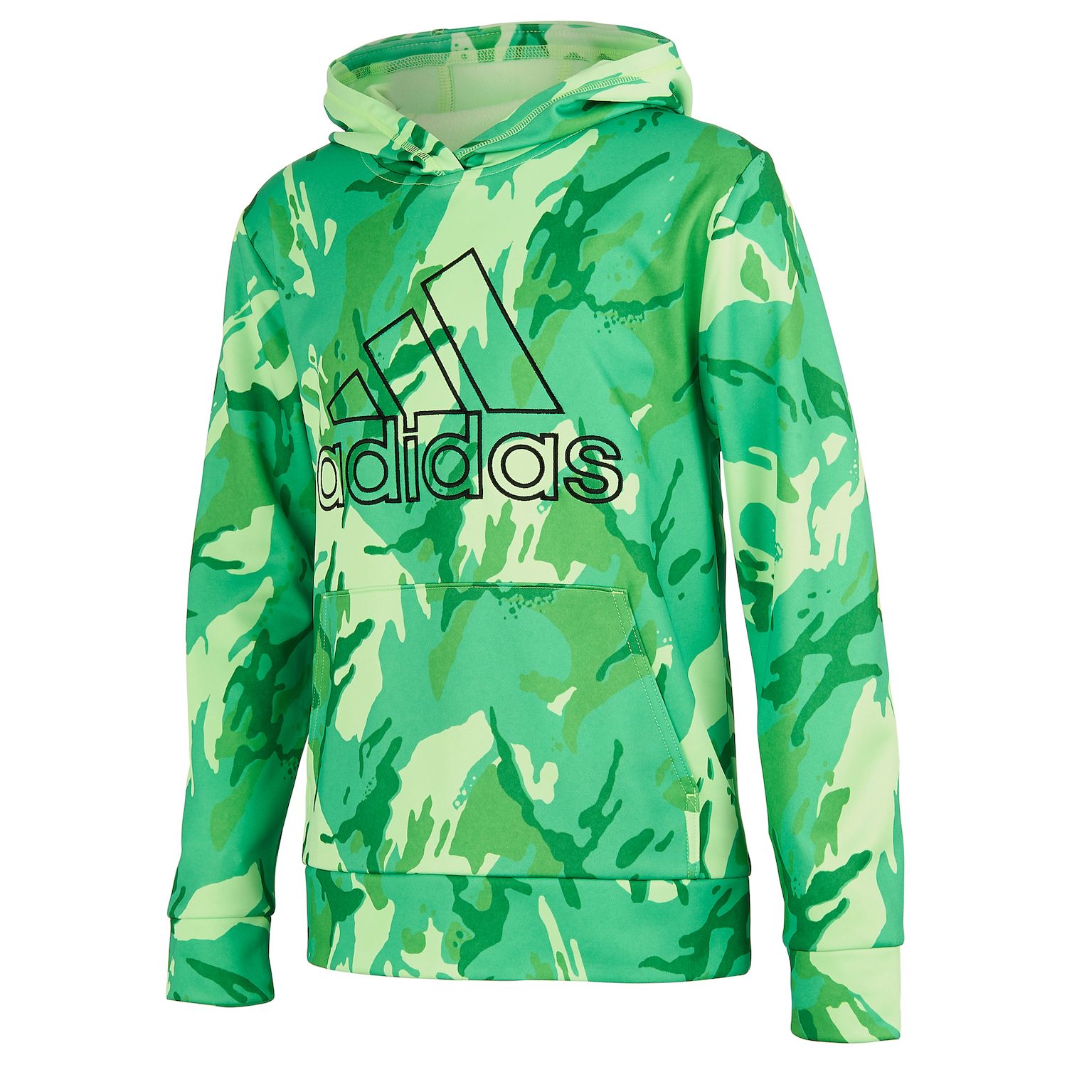 adidas green camo hoodie