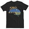 Men's Shrek 3 Wise Mice Sunset Holiday Text Poster Graphic Tee