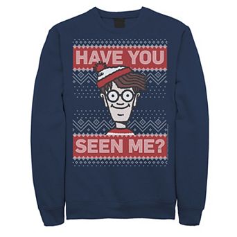 Men's Where's Waldo Christmas Have You Seen Me Graphic Tee