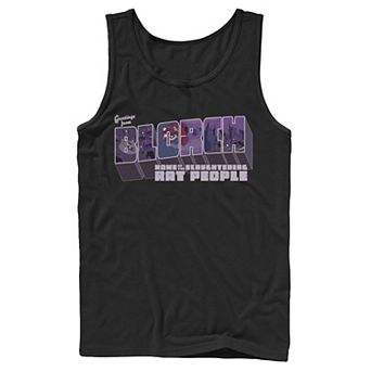 Men's Invader Zim Greetings From Blorch Graphic Tank Top
