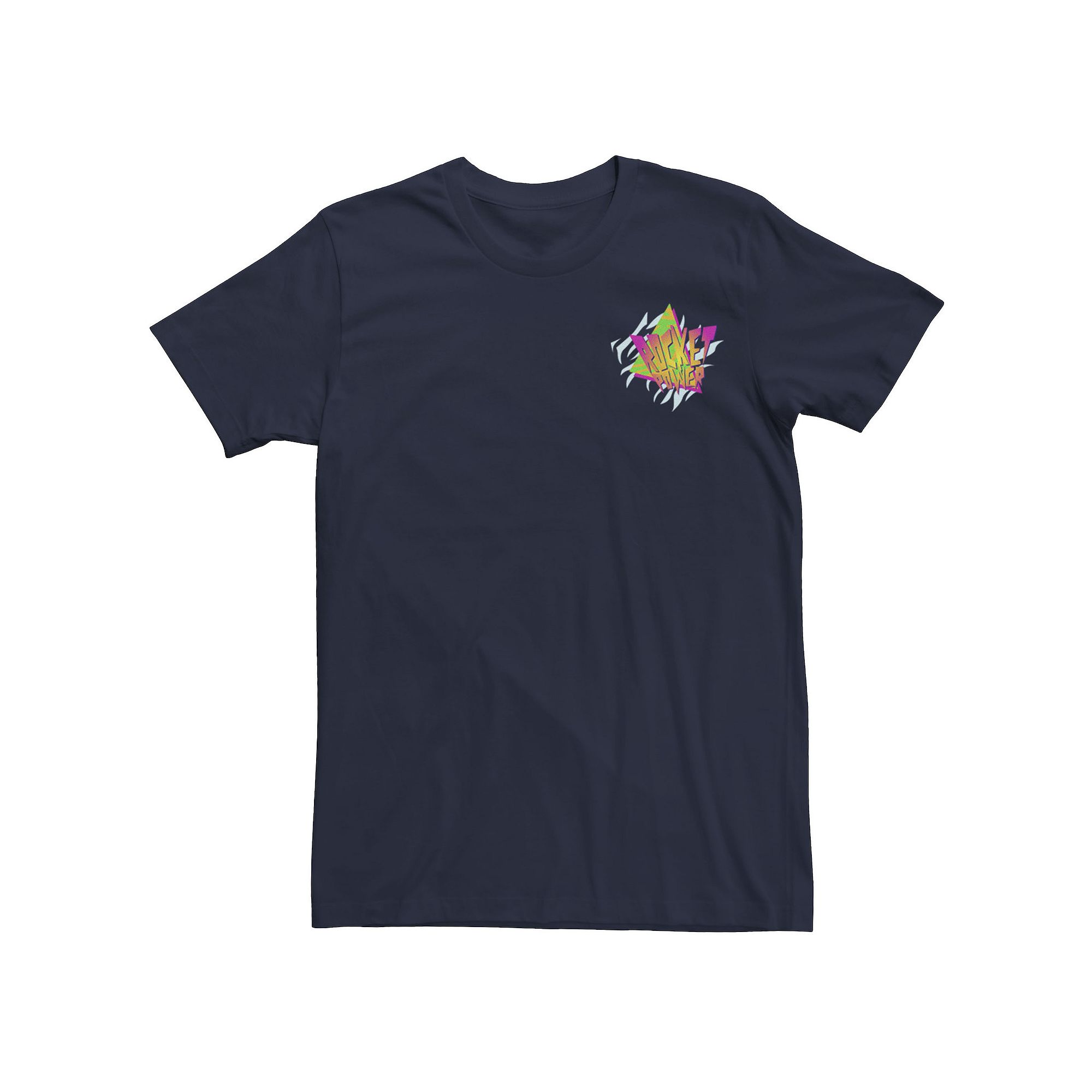Mens Nickelodeon Rocket Power Retro Triangle Logo Graphic Tee, Size: Small