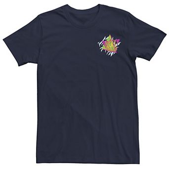 Men's Nickelodeon Rocket Power Retro Triangle Logo Graphic Tee
