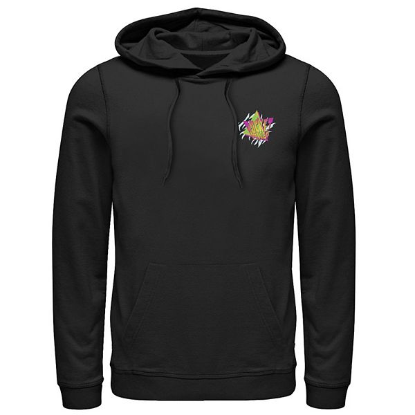 Men's Rocket Power Retro Triangle Logo Graphic Hoodie