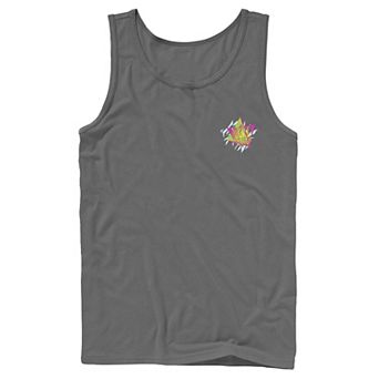 Men's Rocket Power Retro Triangle Logo Graphic Tank Top