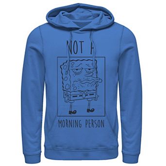 Men's Nickelodeon SpongeBob SquarePants Not A Morning Person Graphic Hoodie