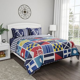 Portsmouth Home Nautical Bedspread Set