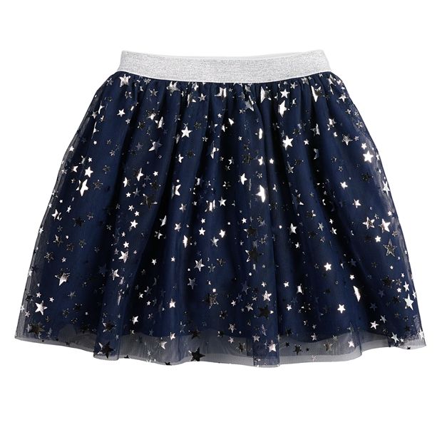 Girls 4 12 Jumping Beans Layered Tulle Skirt