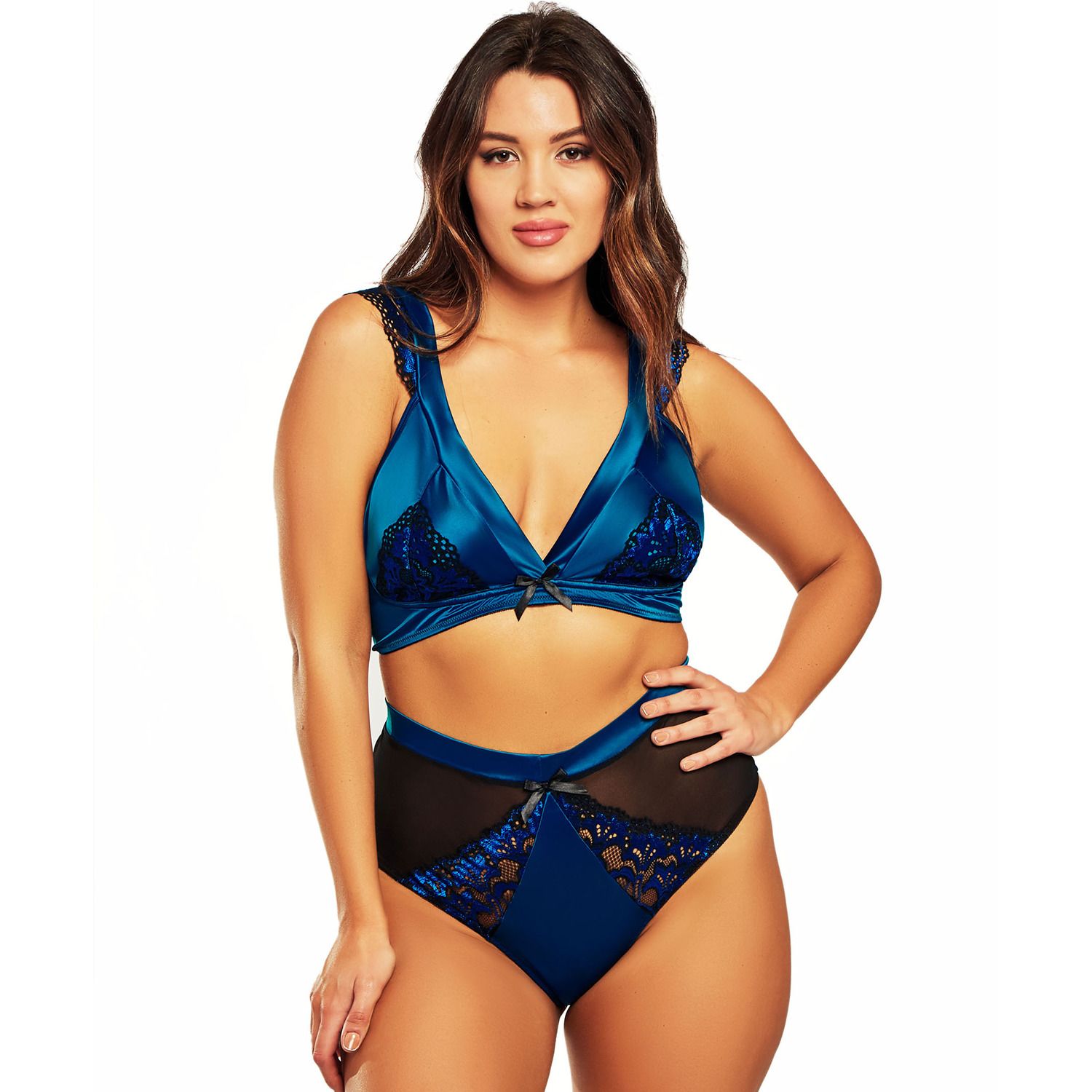 high waist panty set