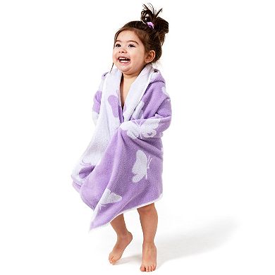 Linum Home Textiles Kids Turkish Aegean Cotton Hooded Easy Bath & Beach Wrap