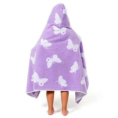 Linum Home Textiles Kids Turkish Aegean Cotton Hooded Easy Bath & Beach Wrap