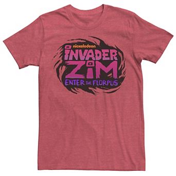Men's Nickelodeon Invader Zim Enter Florpus Logo Graphic Tee