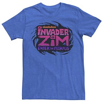 Men's Nickelodeon Invader Zim Enter Florpus Logo Graphic Tee