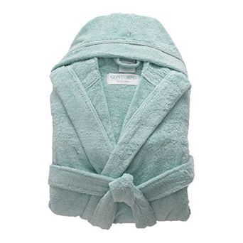 Cassadecor Turkish Cotton Terry Hood Bathrobe