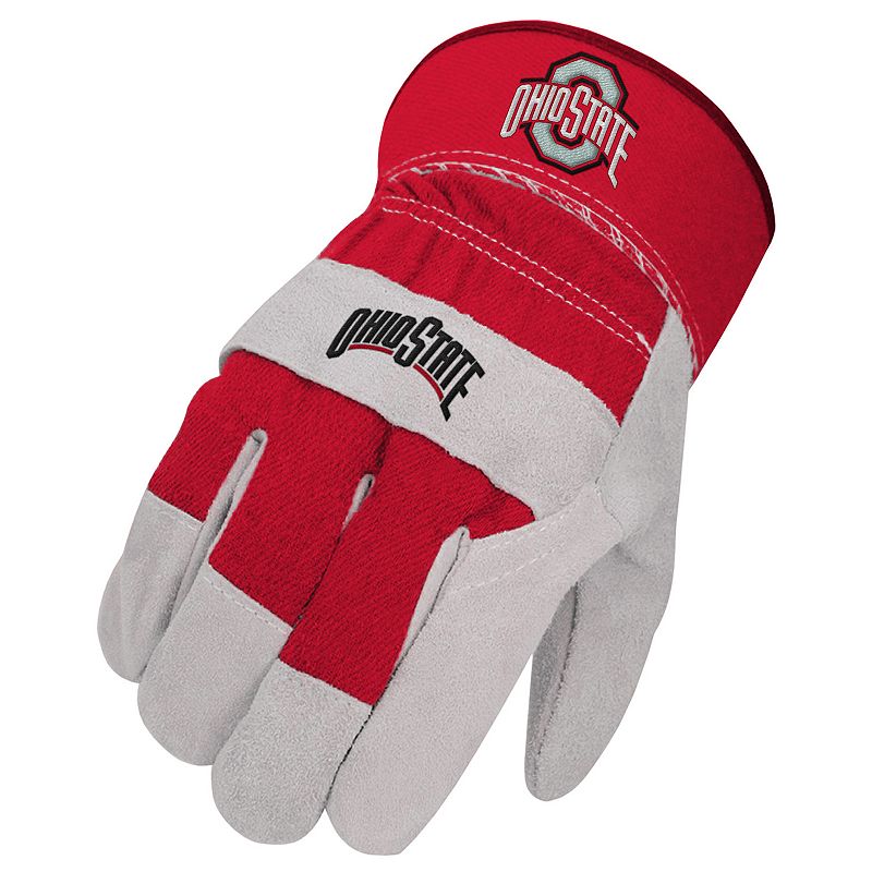 Ohio State Buckeyes The Closer Work Gloves, Multicolor