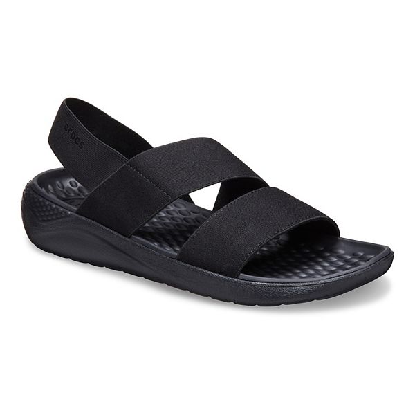 Crocs literide hot sale sandal black