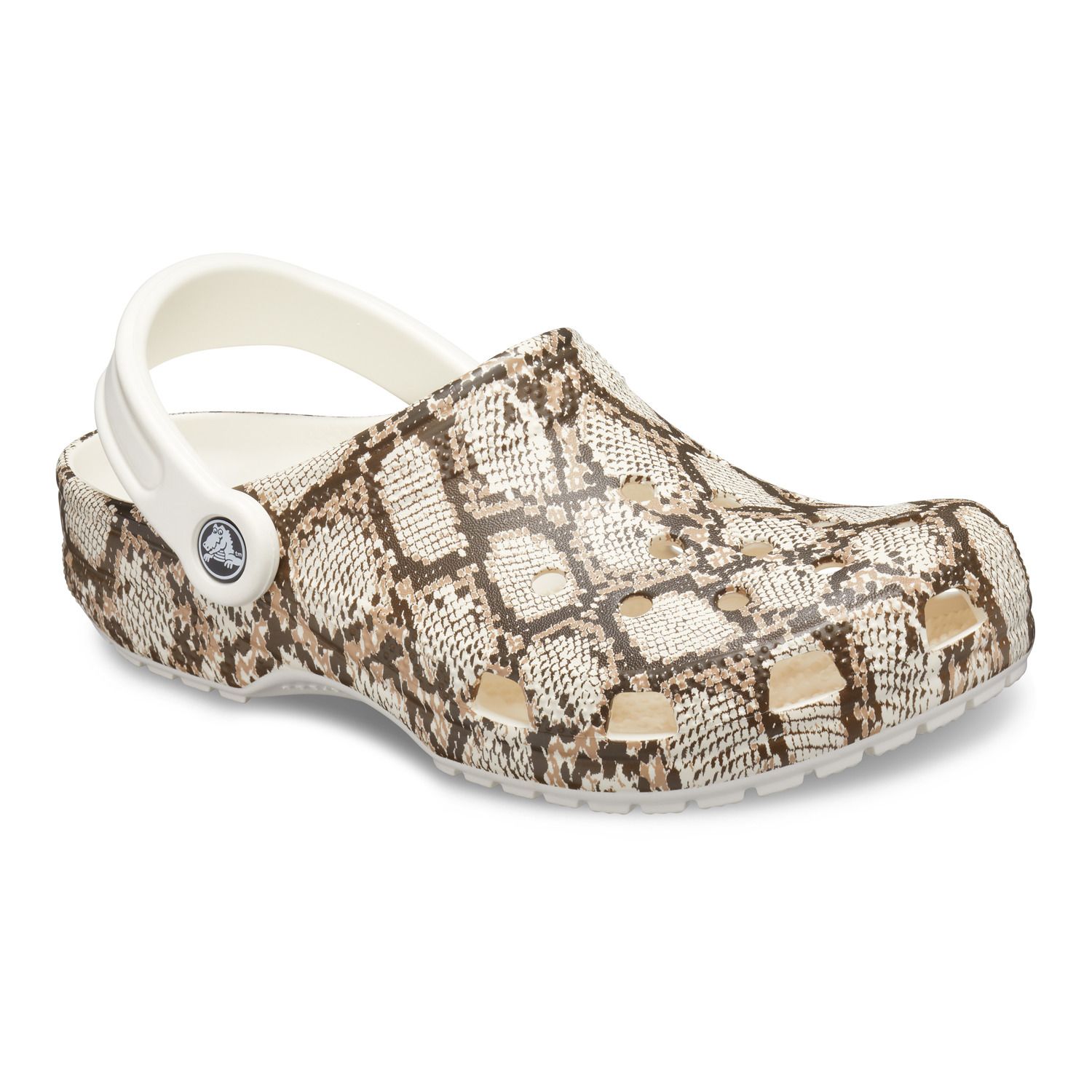 womens printed crocs