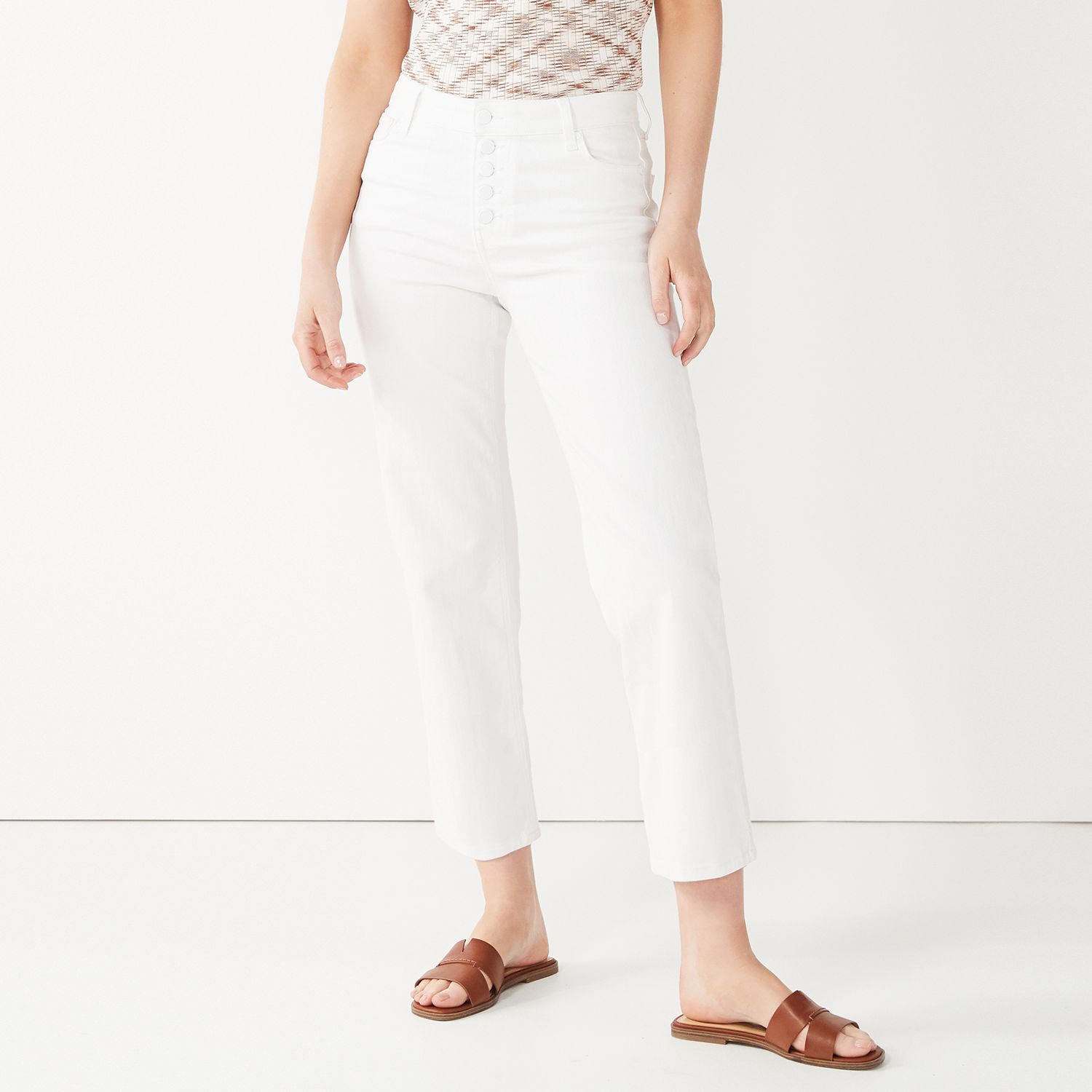 nine west crop jeans