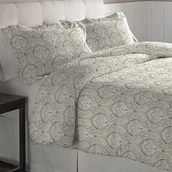 Pointehaven Heavy-Weight Flannel Duvet Cover Set