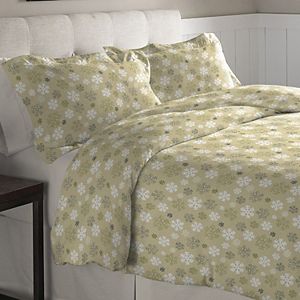 Pointehaven Heavy Weight Flannel Duvet Cover Set Kohls