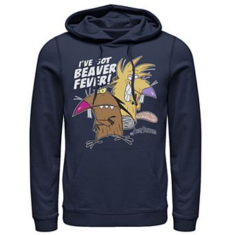 Men's Nickelodeon Angry Beavers Daggett & Norbert Feverish Hoodie