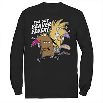 Men's Nickelodeon Angry Beavers Daggett & Norbert Feverish Tee