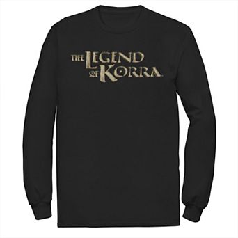 Men's Nickelodeon Legend Of Korra Golden Stone Logo Tee
