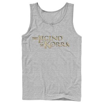 Men's Nickelodeon Legend of Korra Golden Stone Logo Tank Top