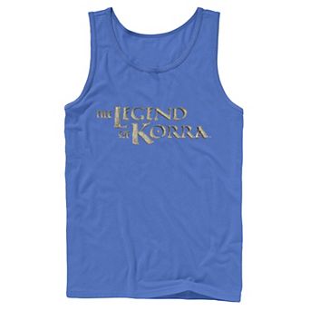 Men's Nickelodeon Legend of Korra Golden Stone Logo Tank Top