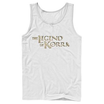 Men's Nickelodeon Legend of Korra Golden Stone Logo Tank Top