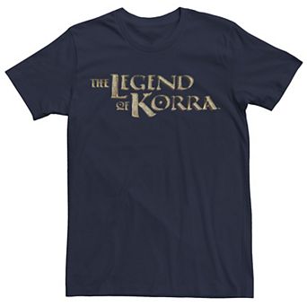 Men's Nickelodeon Legend Of Korra Golden Stone Show Logo Graphic Tee