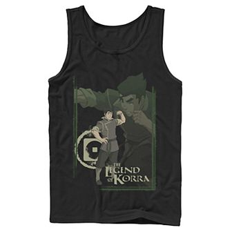 Men's Nickelodeon The Legend Of Korra Bolin Collage Poster Tank Top