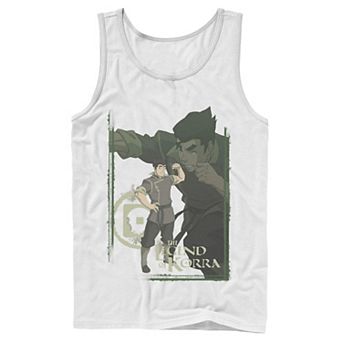 Men's Nickelodeon The Legend Of Korra Bolin Collage Poster Tank Top