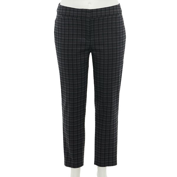 Plaid hot sale pants kohls