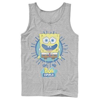 Men's Nickelodeon SpongeBob SquarePants Bob Rays Spanish Graphic Tank Top