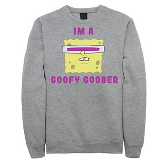 Men's Nickelodeon SpongeBob SquarePants I'm A Goofy Goober Portrait Fleece