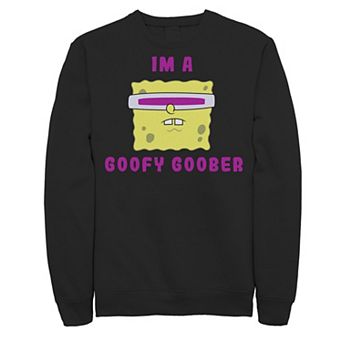 Men's Nickelodeon SpongeBob SquarePants I'm A Goofy Goober Portrait Fleece