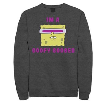 Men's Nickelodeon SpongeBob SquarePants I'm A Goofy Goober Portrait Fleece