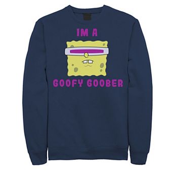 Men's Nickelodeon SpongeBob SquarePants I'm A Goofy Goober Portrait Fleece