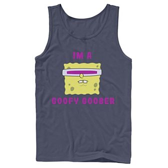 Men's Nickelodeon SpongeBob SquarePants I'm A Goofy Goober Portrait Graphic Tank Top