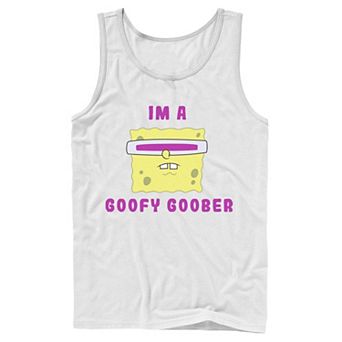 Men's Nickelodeon SpongeBob SquarePants I'm A Goofy Goober Portrait Graphic Tank Top